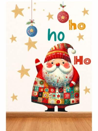 decoración de navidad papa noel