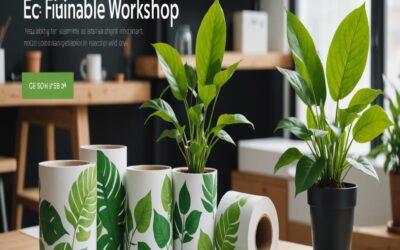 Impresión Digital Sostenible 2025: Materiales Ecológicos y Prácticas Responsables para tu Negocio